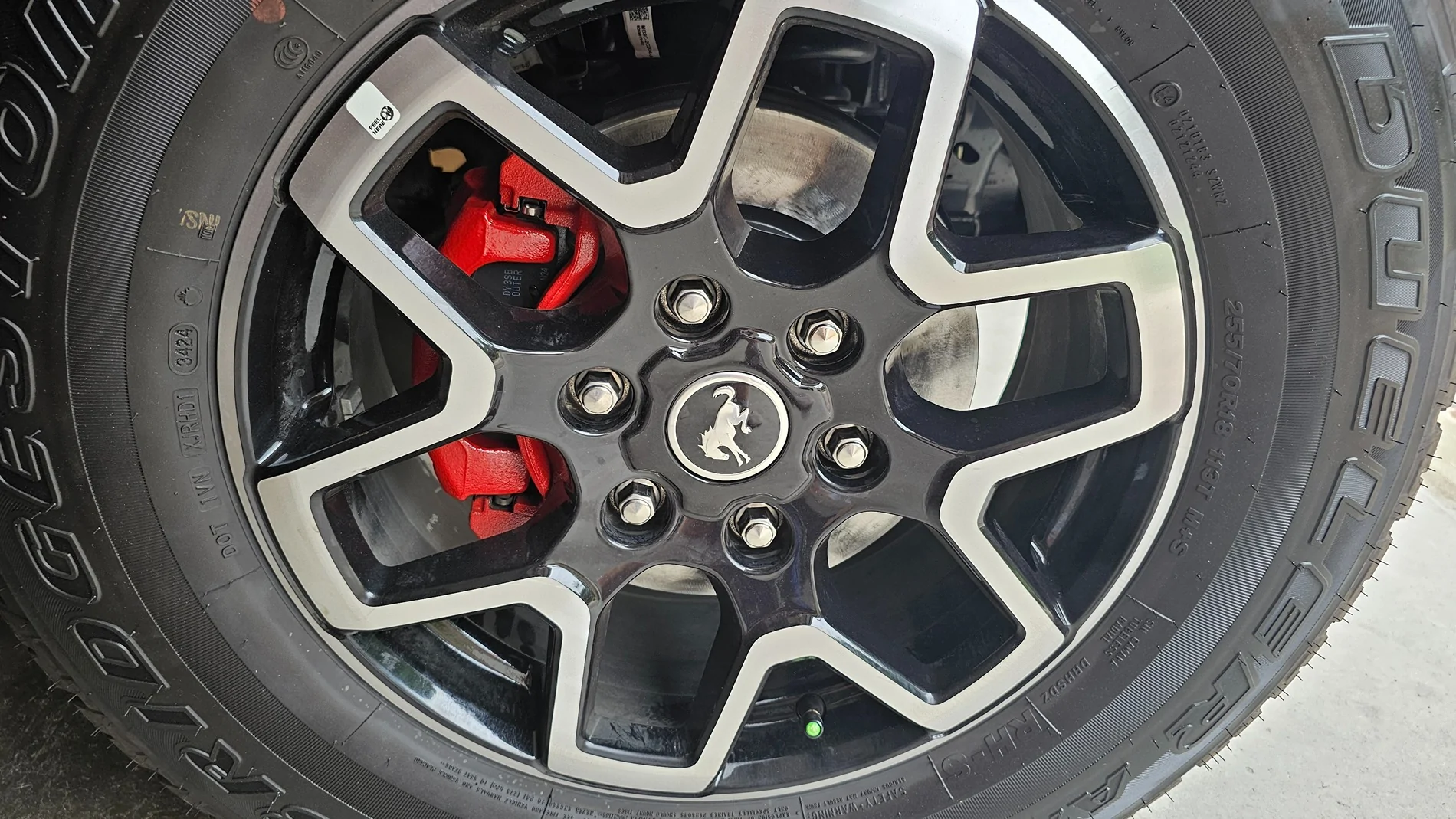 Ford Bronco Painted My Calipers to Make Stock Wheels Look Better 20260602_123936