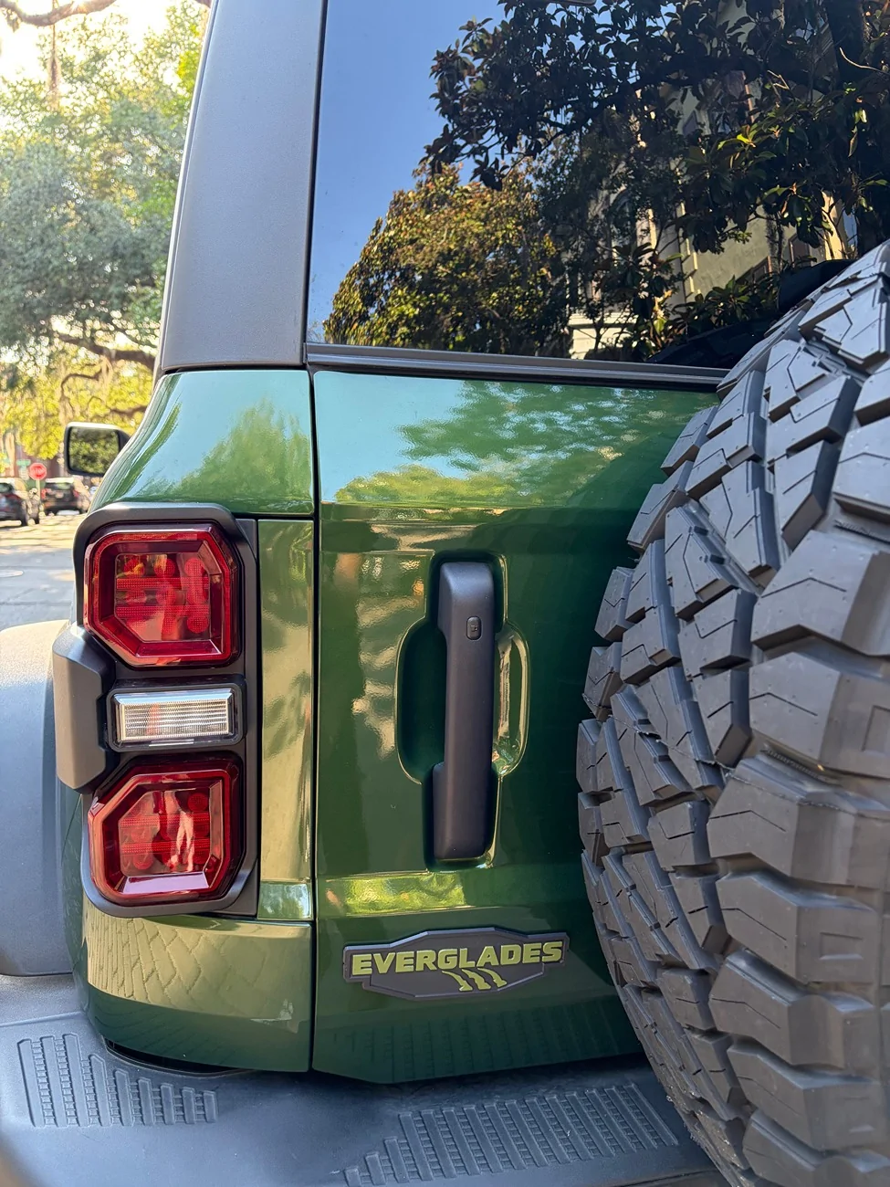 Ford Bronco Everglades + Raptor Hood & Parts Everglades Badg