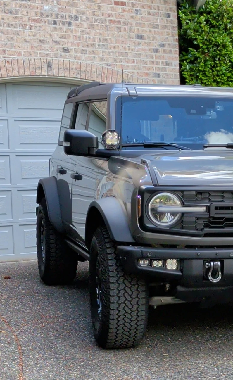 Ford Bronco OR - WTT - Sasquatch fender flares for standard size flares IMG_20260612_120658