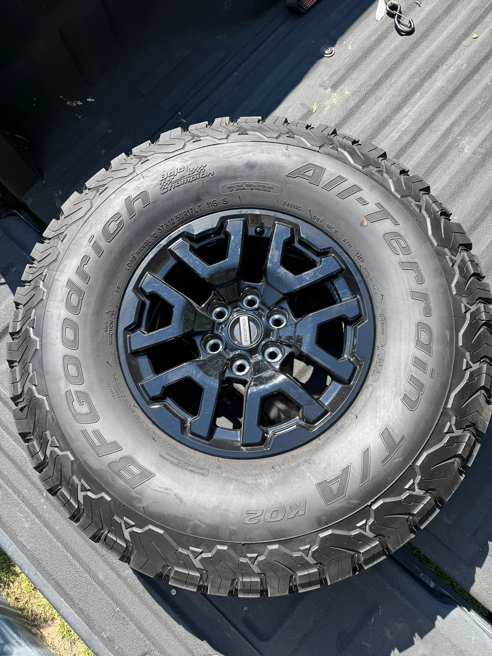 South Carolina - 5 Bronco Raptor wheels and tires $1000 | Bronco6G ...
