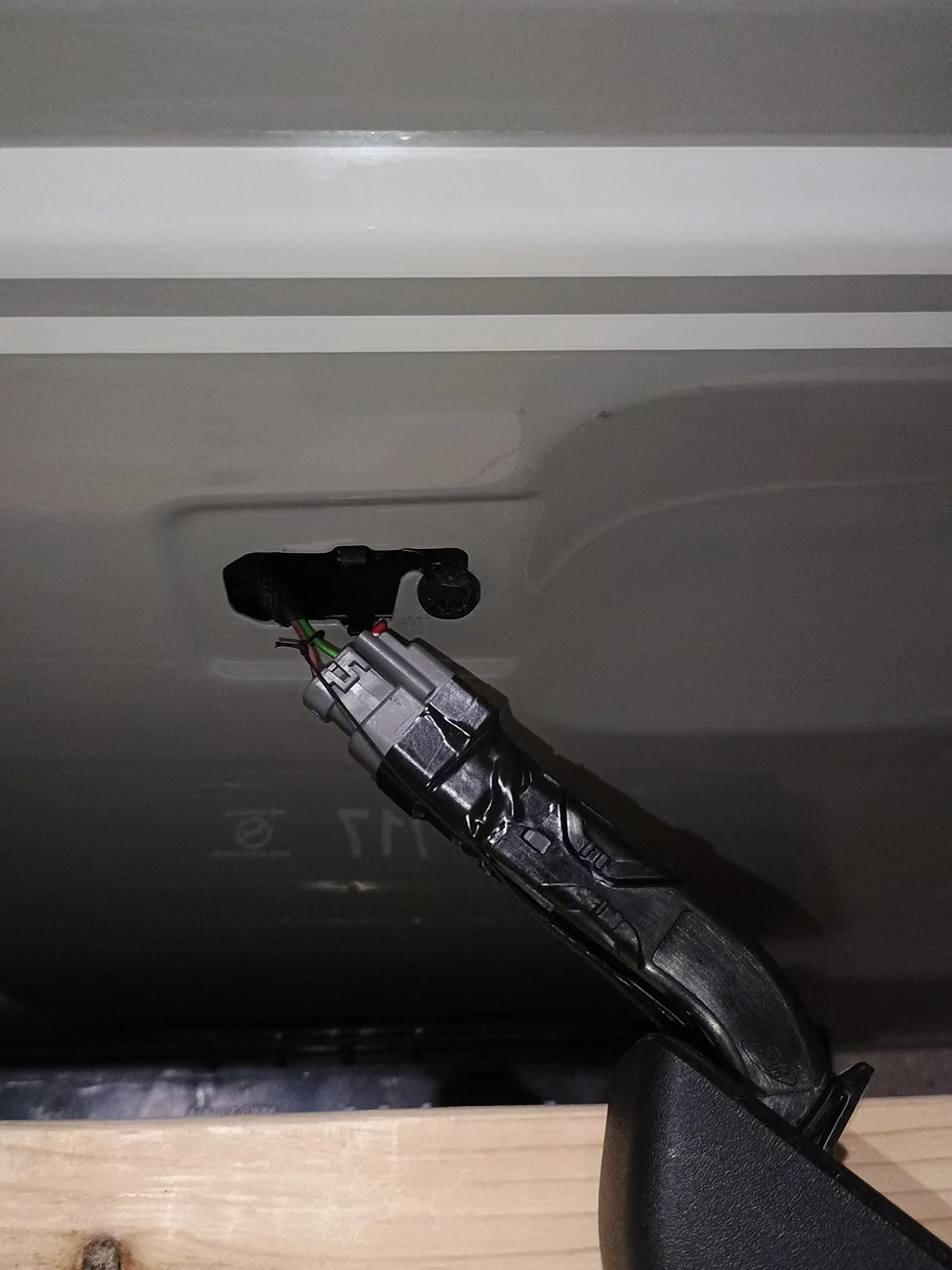 Ford Bronco Key fob configuration and key fob sensing Door handle wiring socket