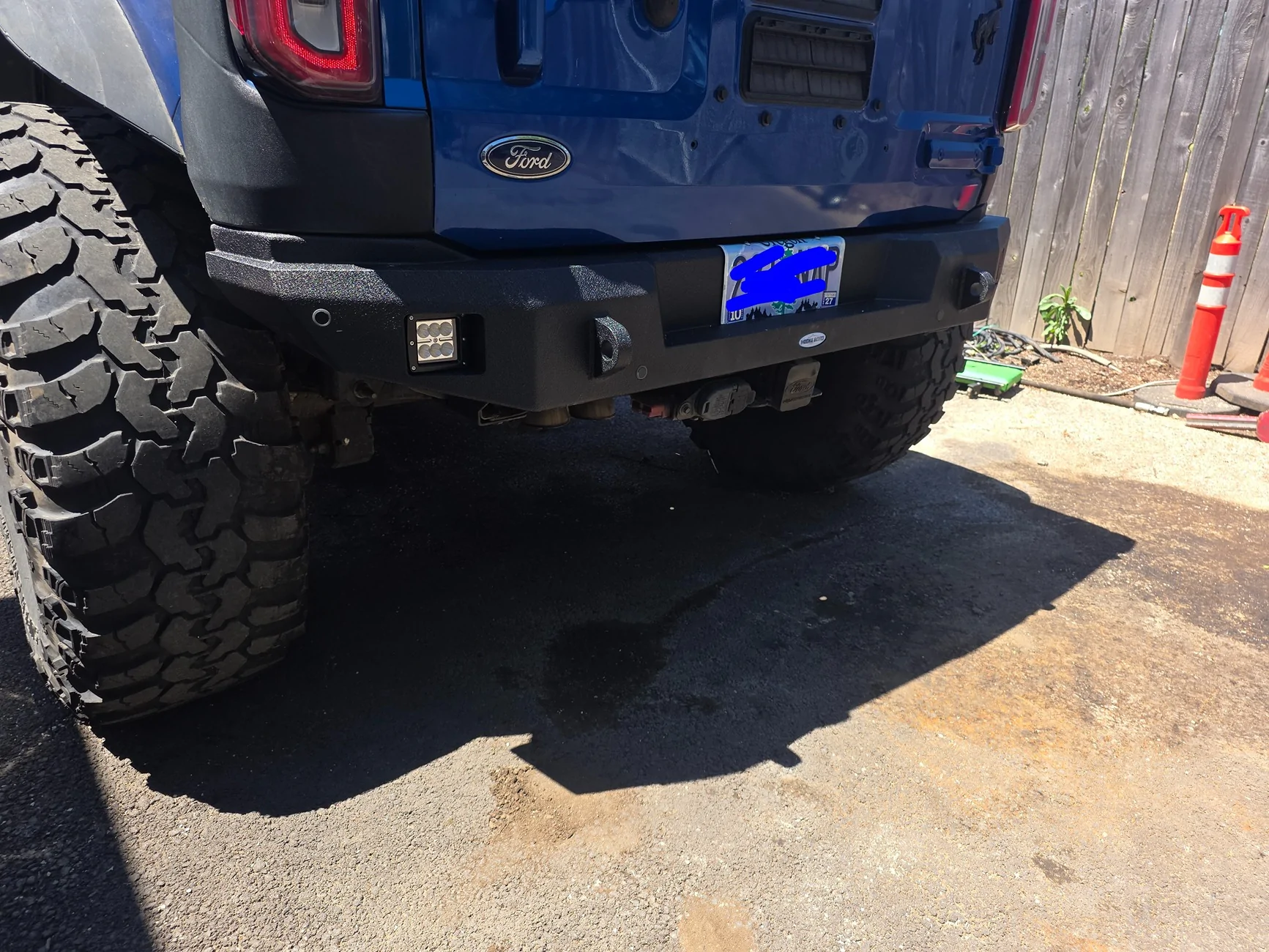 Ford Bronco Recommended heavy duty rear bumper 20260613_134654~2