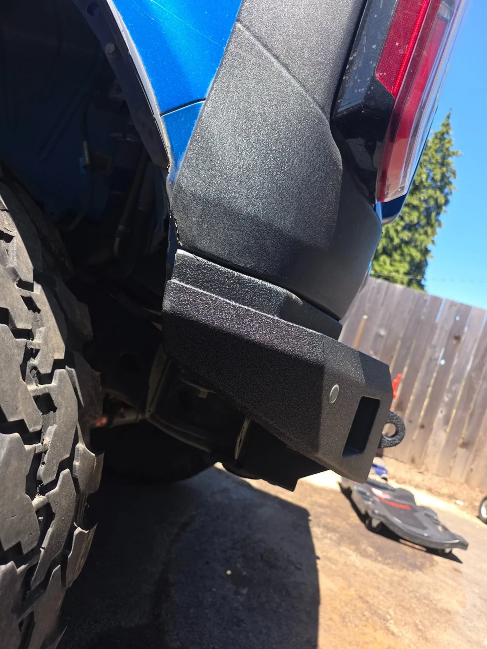 Ford Bronco Recommended heavy duty rear bumper 20260613_134708