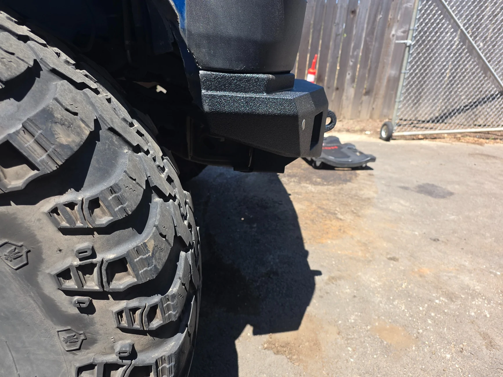 Ford Bronco Recommended heavy duty rear bumper 20260613_134702