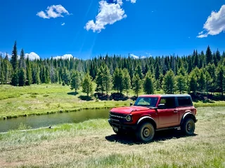 Ford Bronco HOT PEPPER RED Bronco Club GorePass
