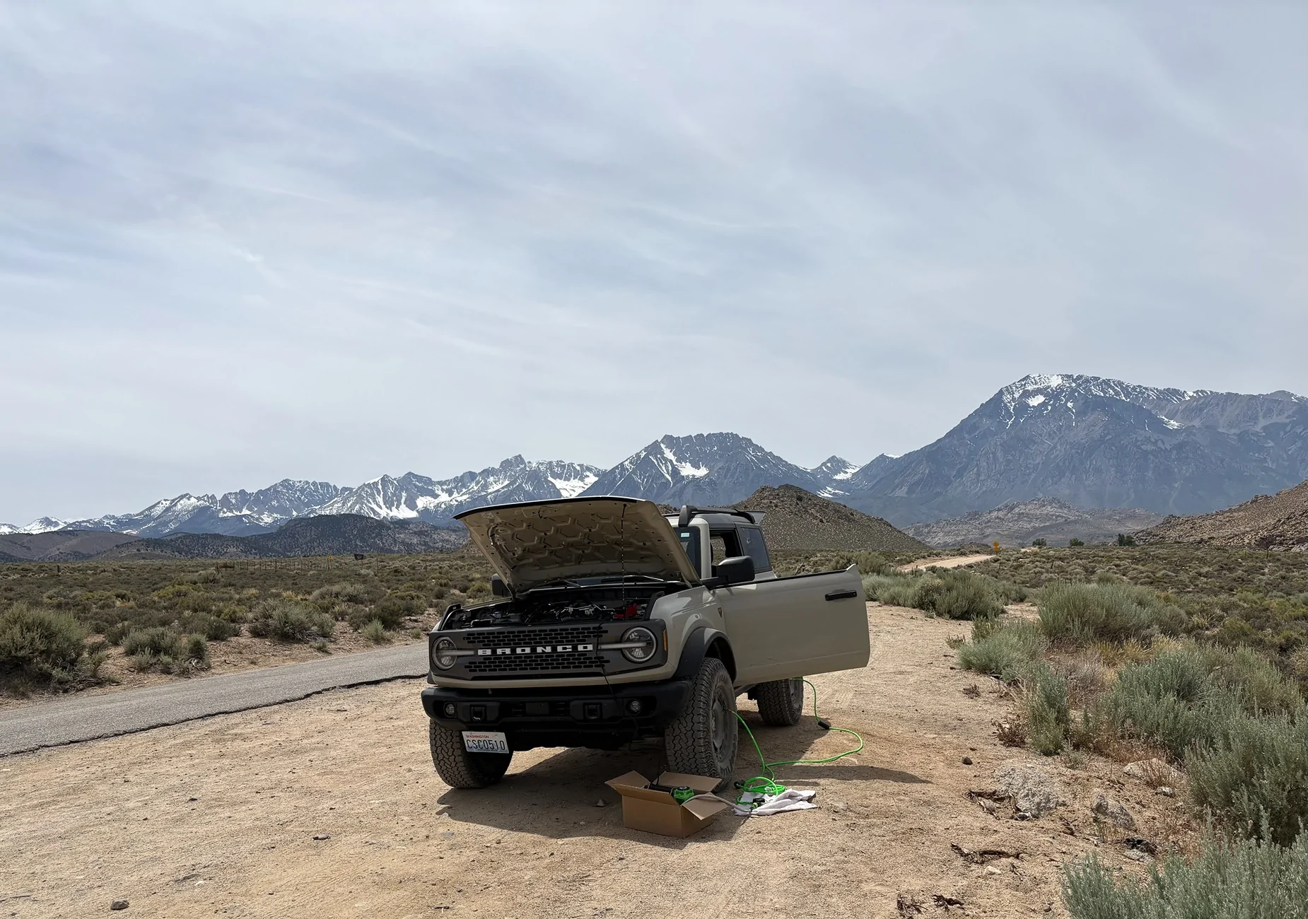 Ford Bronco What did you do TO / WITH your Bronco today? 👨🏻‍🔧🧰🚿🛠 airing up buttermilk