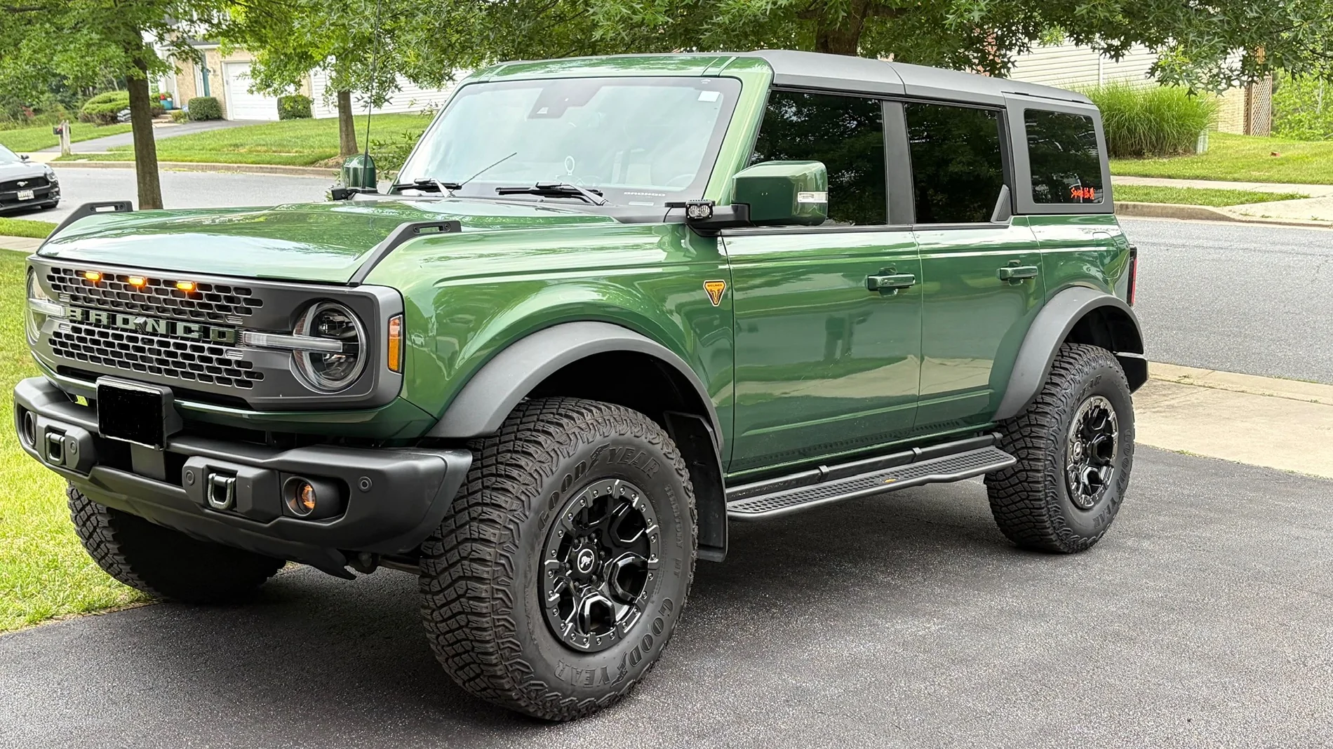Raptor beauty rings on OEM wheels | Bronco6G - 2021+ Ford Bronco ...