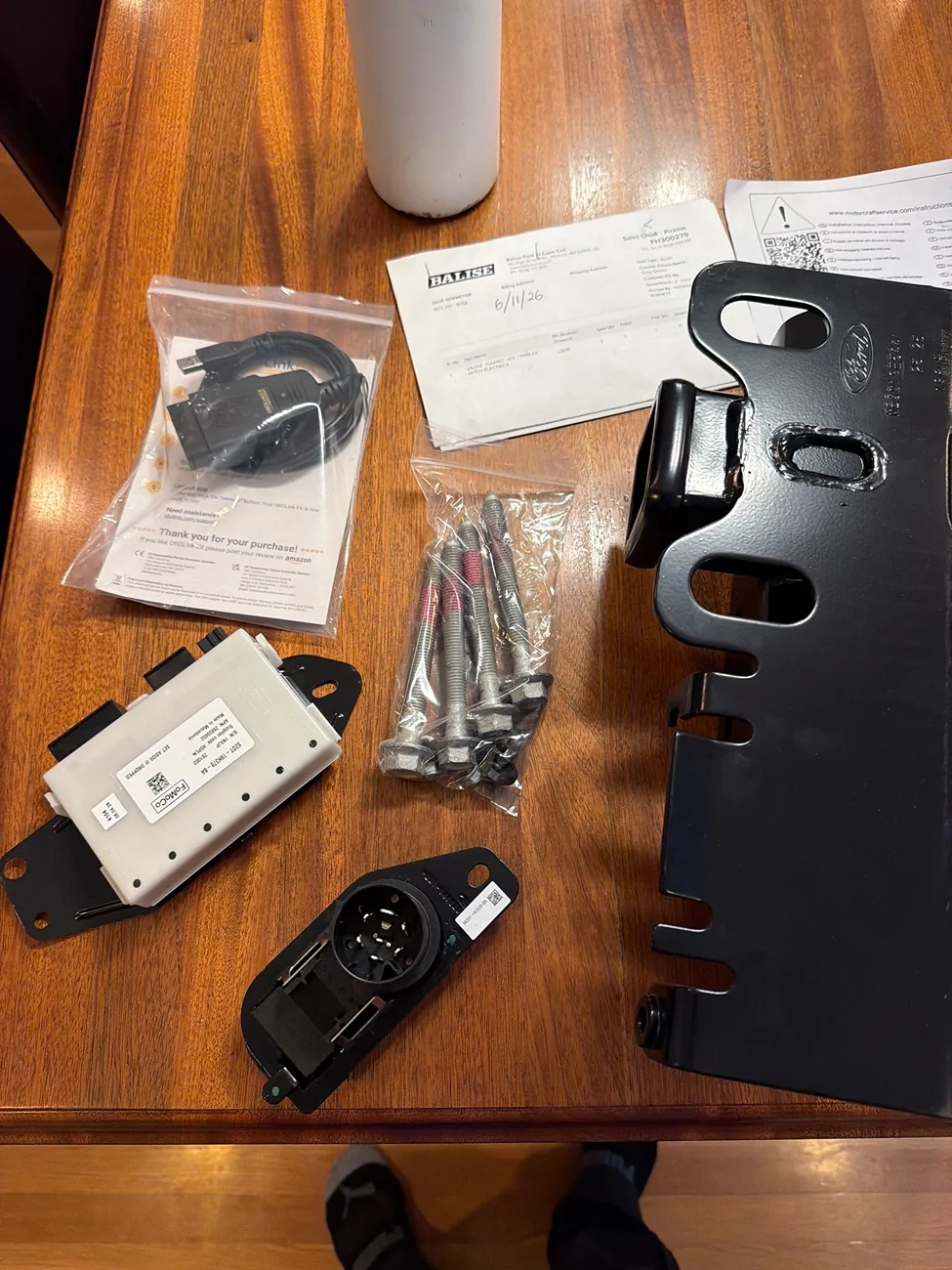 Ford Bronco DIY Factory Tow Package using OEM parts with Forscan As-built Data (without error codes) IMG_D5AE1B0A-8654-4D50-8ED7-0EA9A1E54B2B