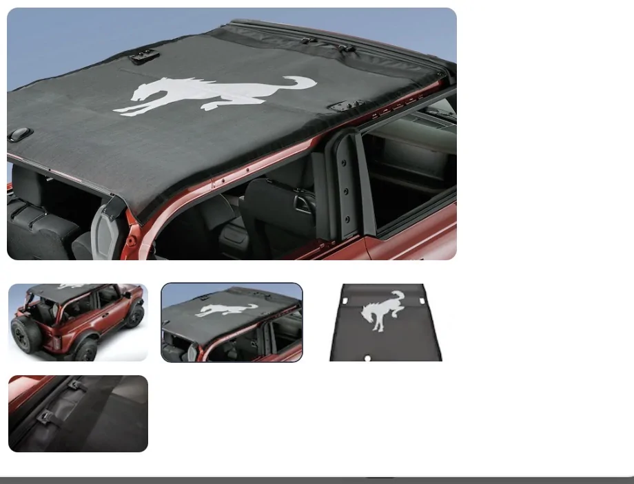 Ford Bronco Sunshade that is not a PITA to keep under hard top IMG_2258