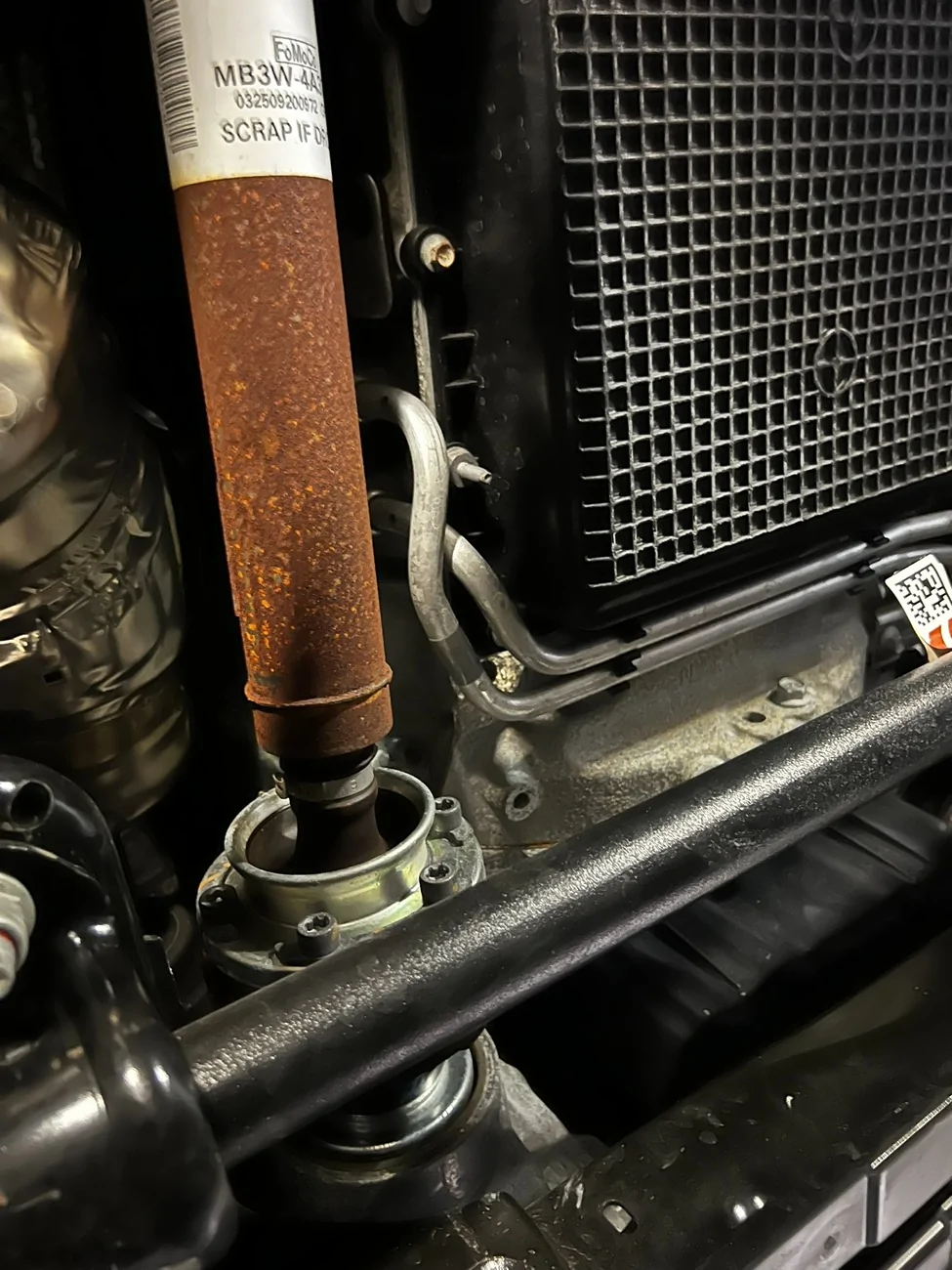 Ford Bronco Surface Rust Found on Frame (Front Jack Points) IMG_4462