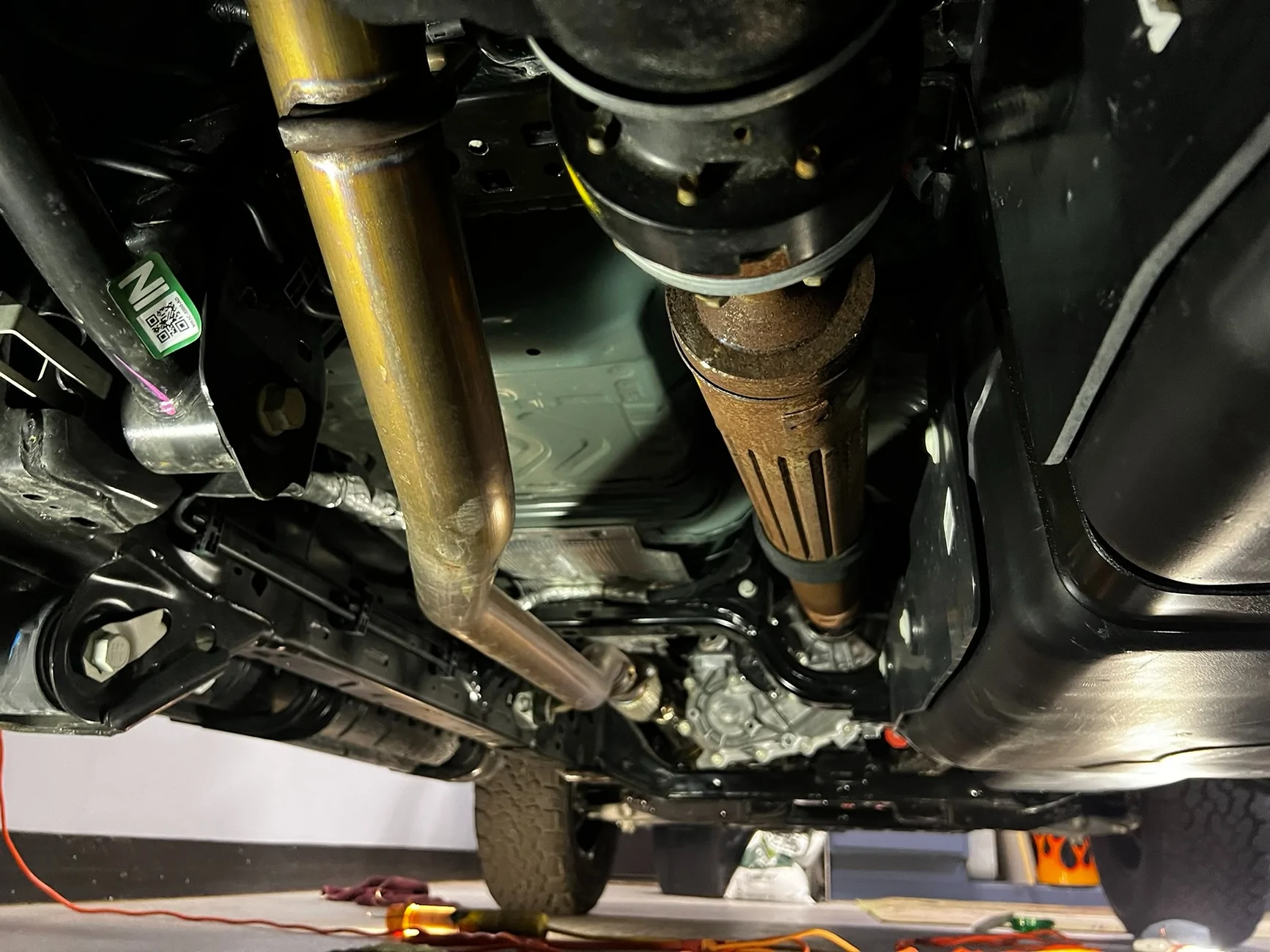 Ford Bronco Surface Rust Found on Frame (Front Jack Points) IMG_4455
