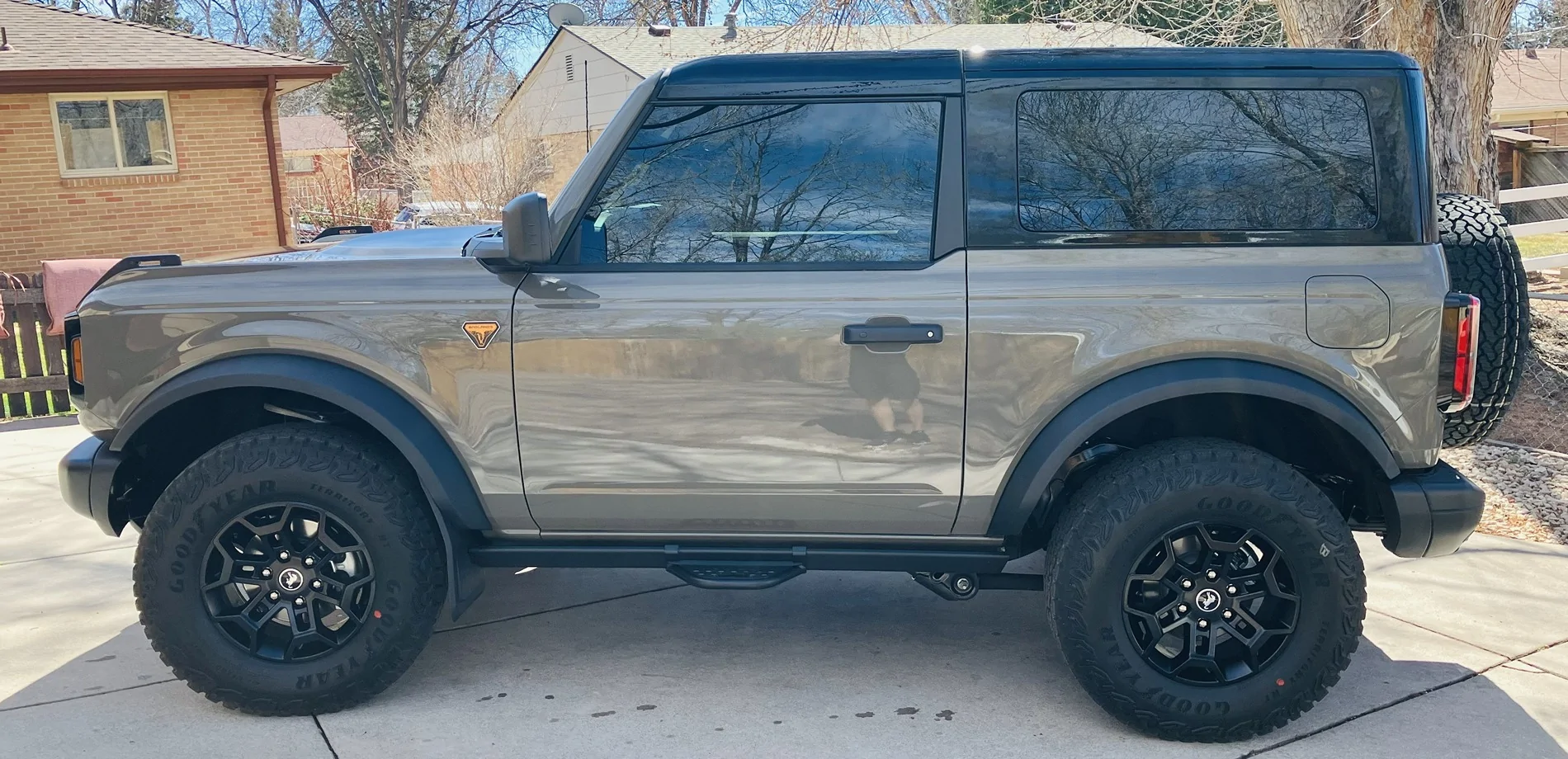 Ford Bronco Went with the polished look for wheels. IMG_0207
