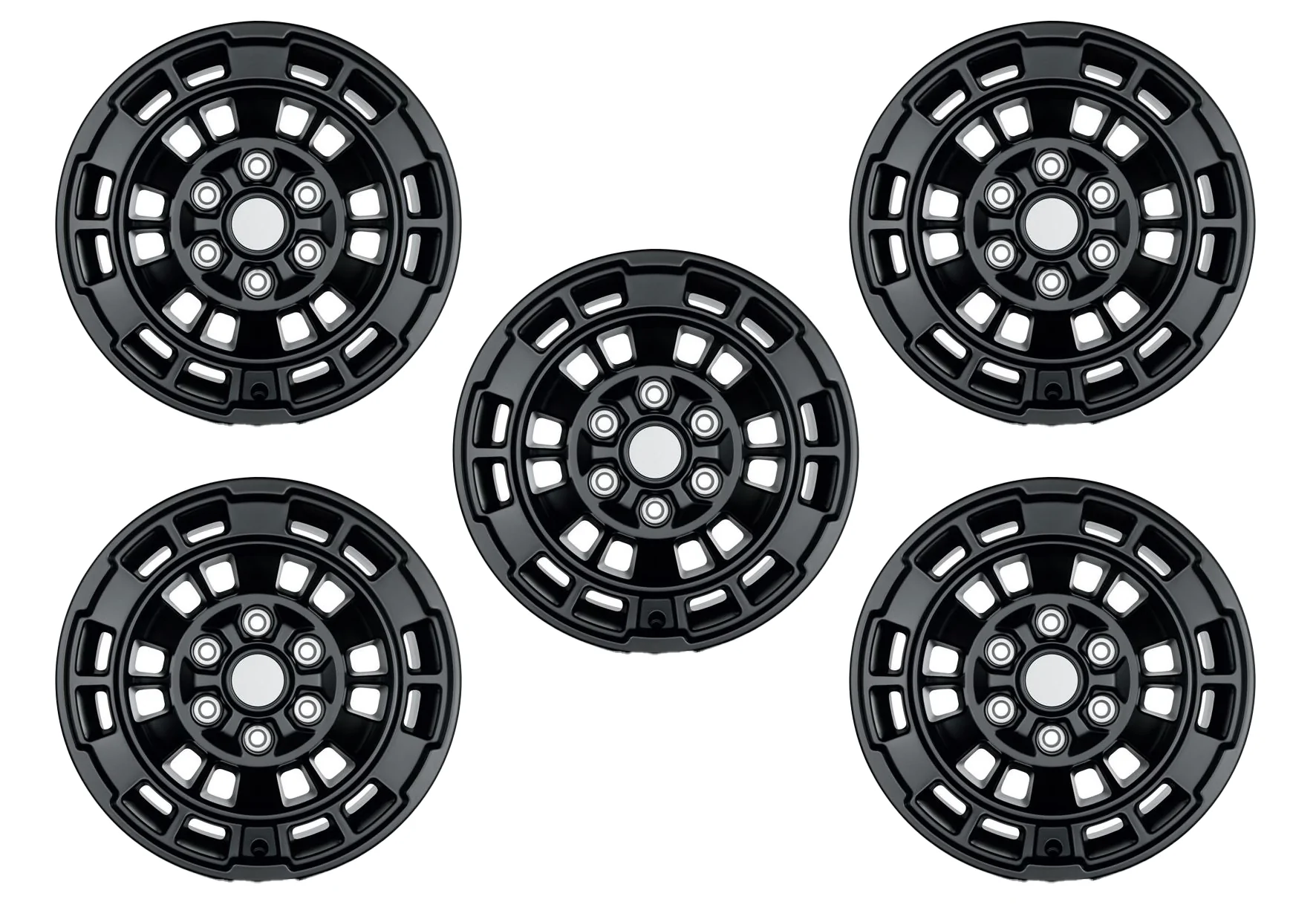 Ford Bronco Ford Performance Matte Black Wheels (M-1007K-P1785MB) now available M-1007K-P1785MB