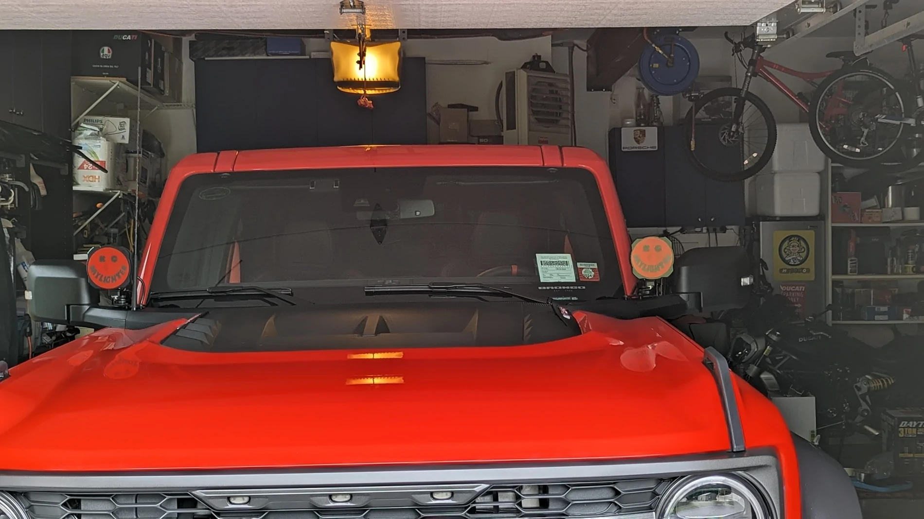 Ford Bronco Has anyone used KC Gravity Titans for ditch lights? PXL_20230702_200040676