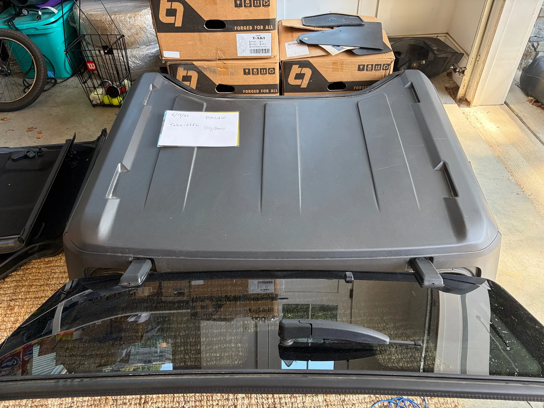 Ford Bronco 2024 Wildtrak OEM Hardtop, LED Taillights, Rear Bumper (8k Mile Takeoffs) DC/DMV IMG_0938