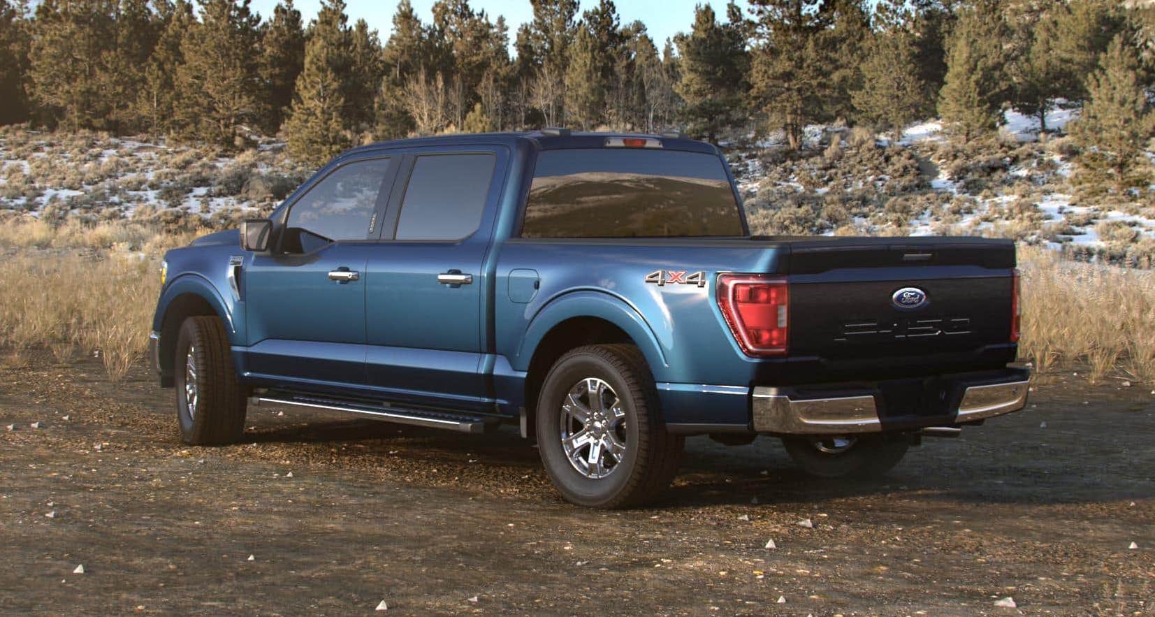 Ford Bronco Antimatter Blue Color Debuts (on New F-150) aFord Antimatter Blue Bronco F150 5