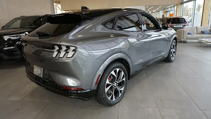 Ford Bronco Antimatter Blue Color Debuts (on New F-150) carbonized-grey-mach-e-2-jpg