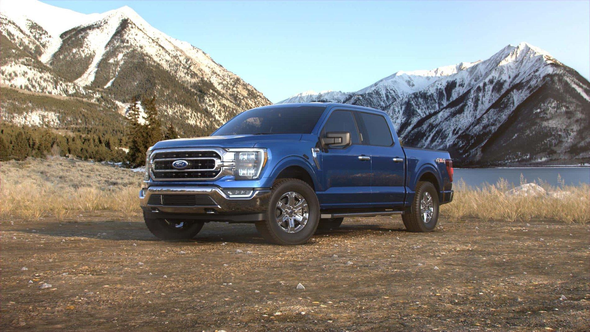 Ford Bronco Antimatter Blue Color Debuts (on New F-150) 1593147865259