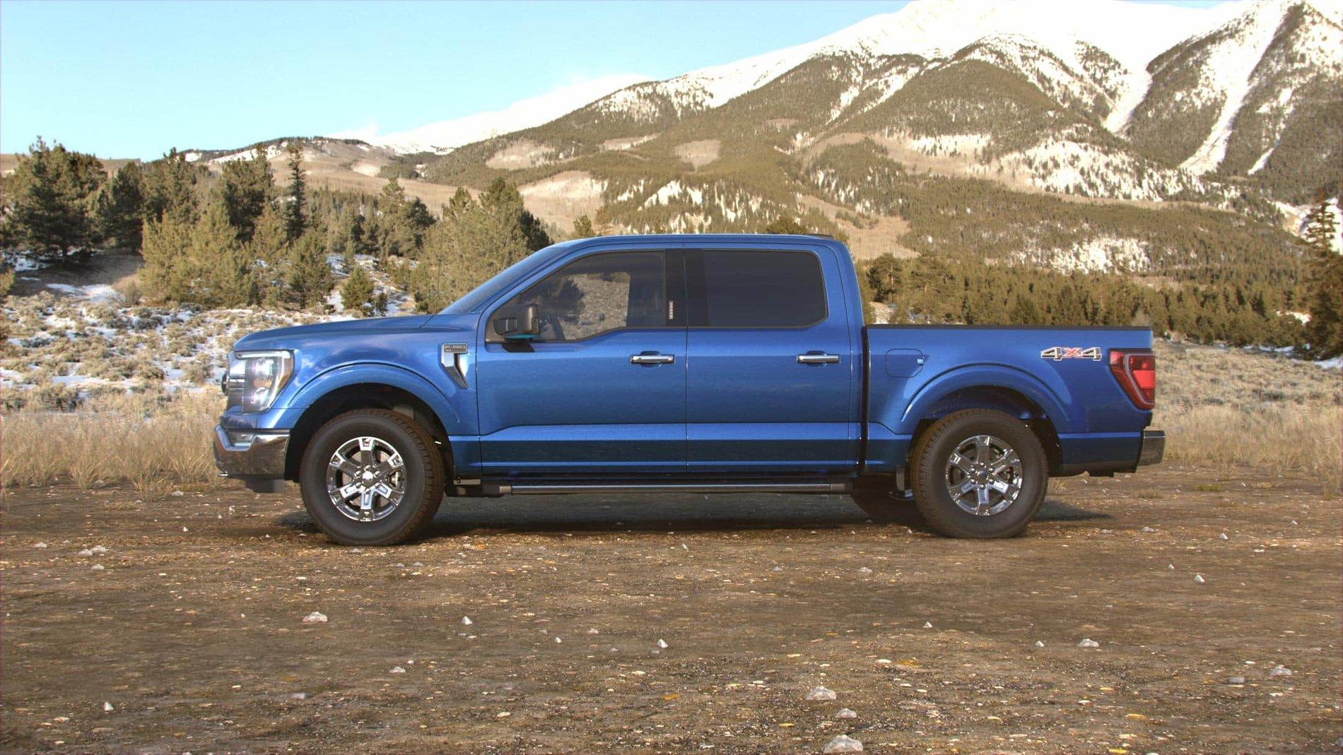 Ford Bronco Antimatter Blue Color Debuts (on New F-150) 1593147914617