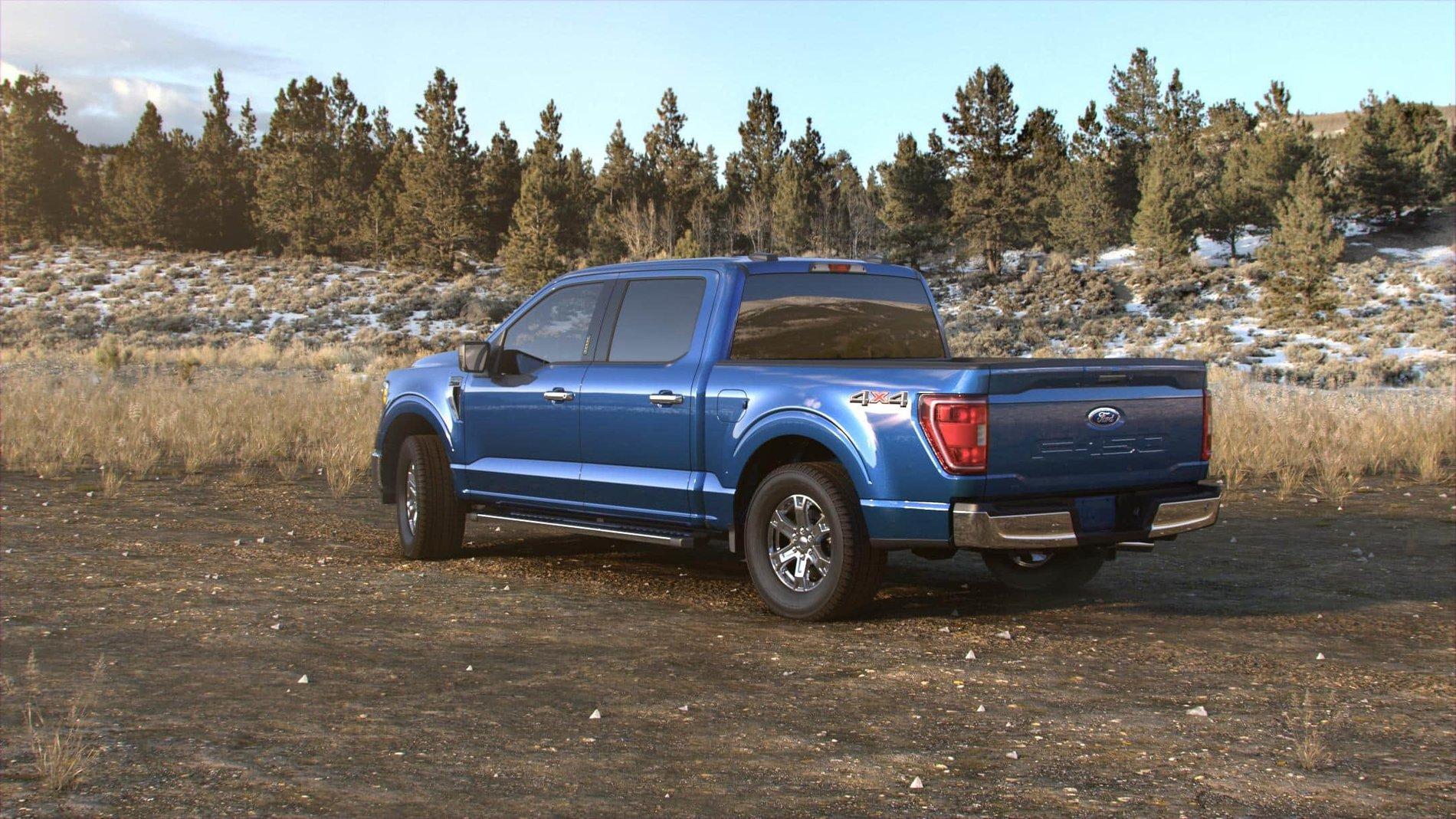 Ford Bronco Antimatter Blue Color Debuts (on New F-150) 1593147946835