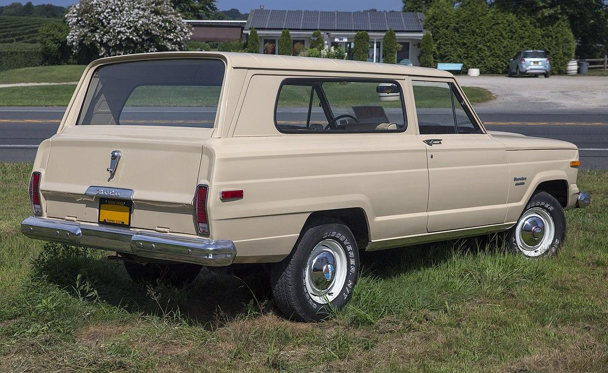 Ford Bronco 2021 F-150 Reveal LIVE THREAD 1200px-1975_Jeep_Cherokee_in_beige%2C_rear_right