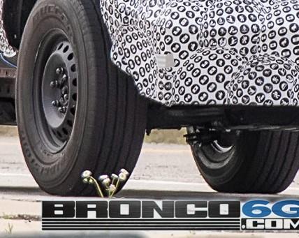 Ford Bronco Base Bronco model features (based on new F150) 2DR base suspension
