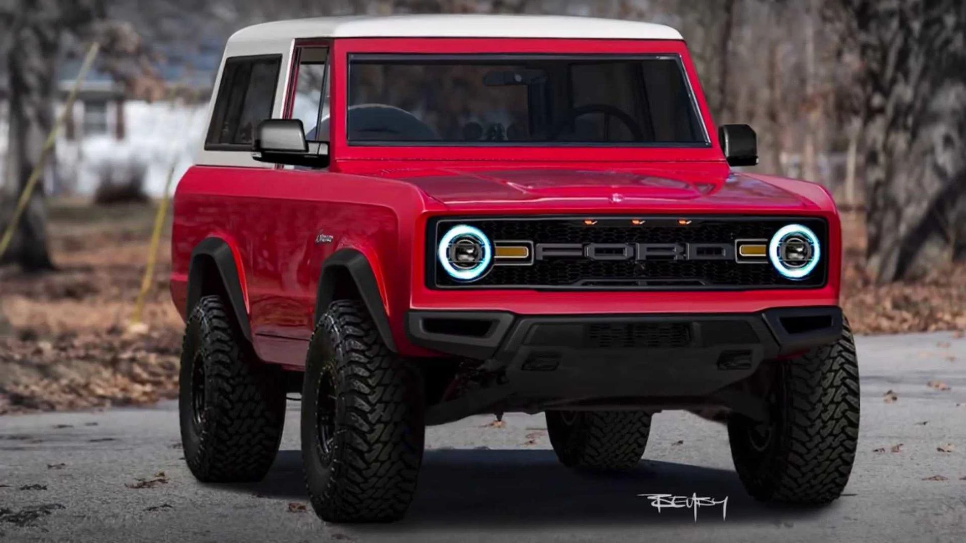 Ford Bronco all the awesome bronco renderings ford-bronco-redesigned-by-the-sketch-monkey