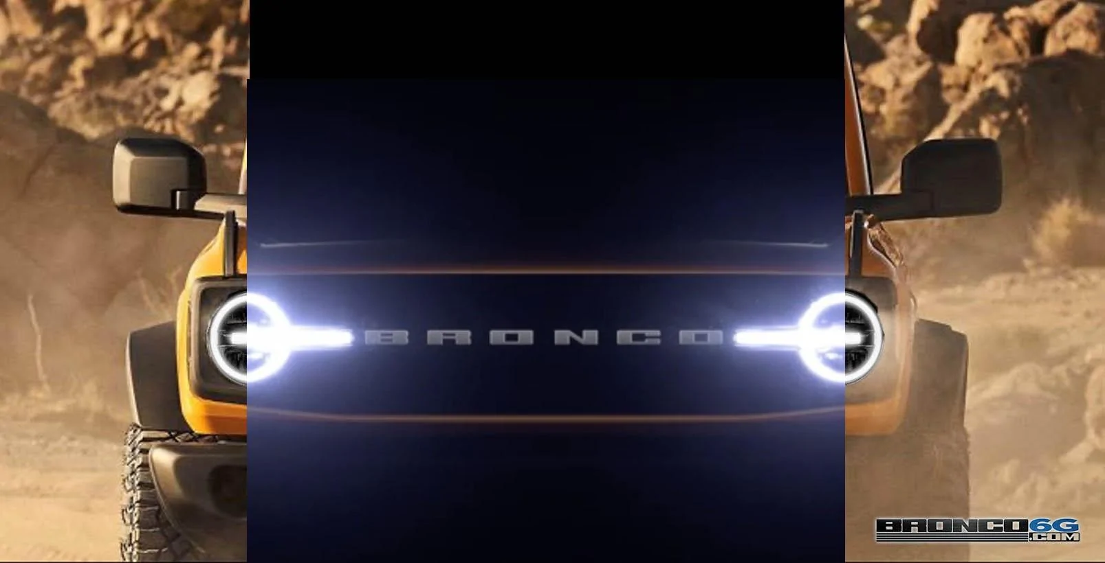 Ford Bronco Bronco Grille and Headlights Teased! 2021-Ford-Bronco-Grille-Headlights-Rendering