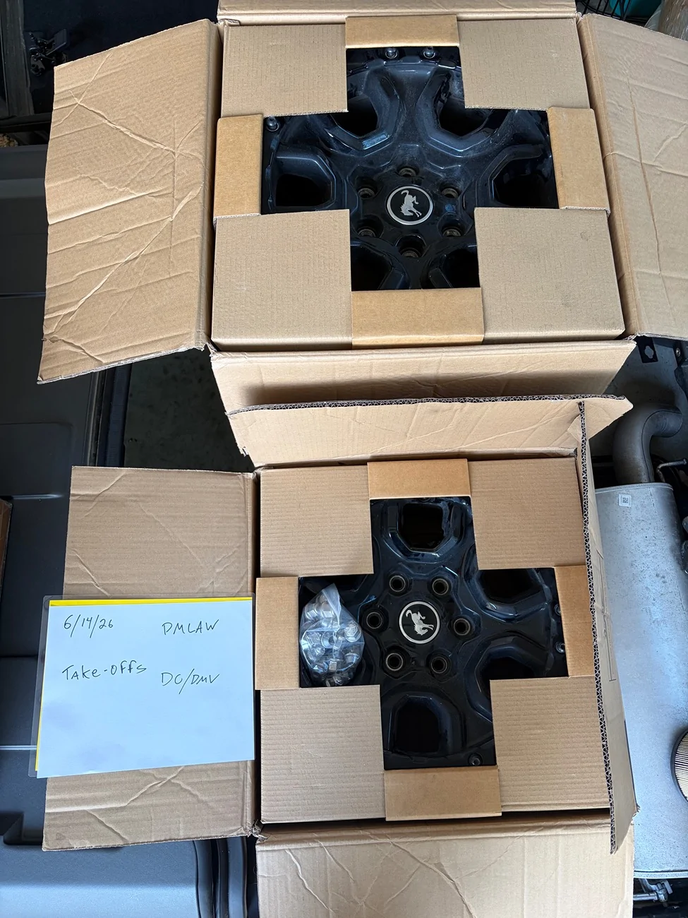 Ford Bronco 5 OEM Wildtrak/Sasquatch Wheels with Lug Nuts (8k Miles) - DC/DMV IMG_0944