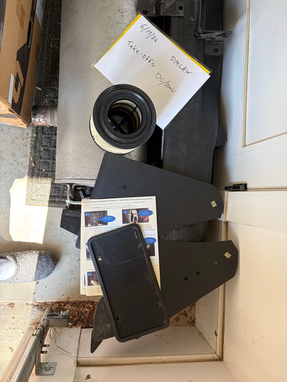 Ford Bronco OEM Intercooler, Intake, Exhaust, Rear Sway Bar & Front Skid Plate (8k Mile Takeoffs) - DC/DMV IMG_0947