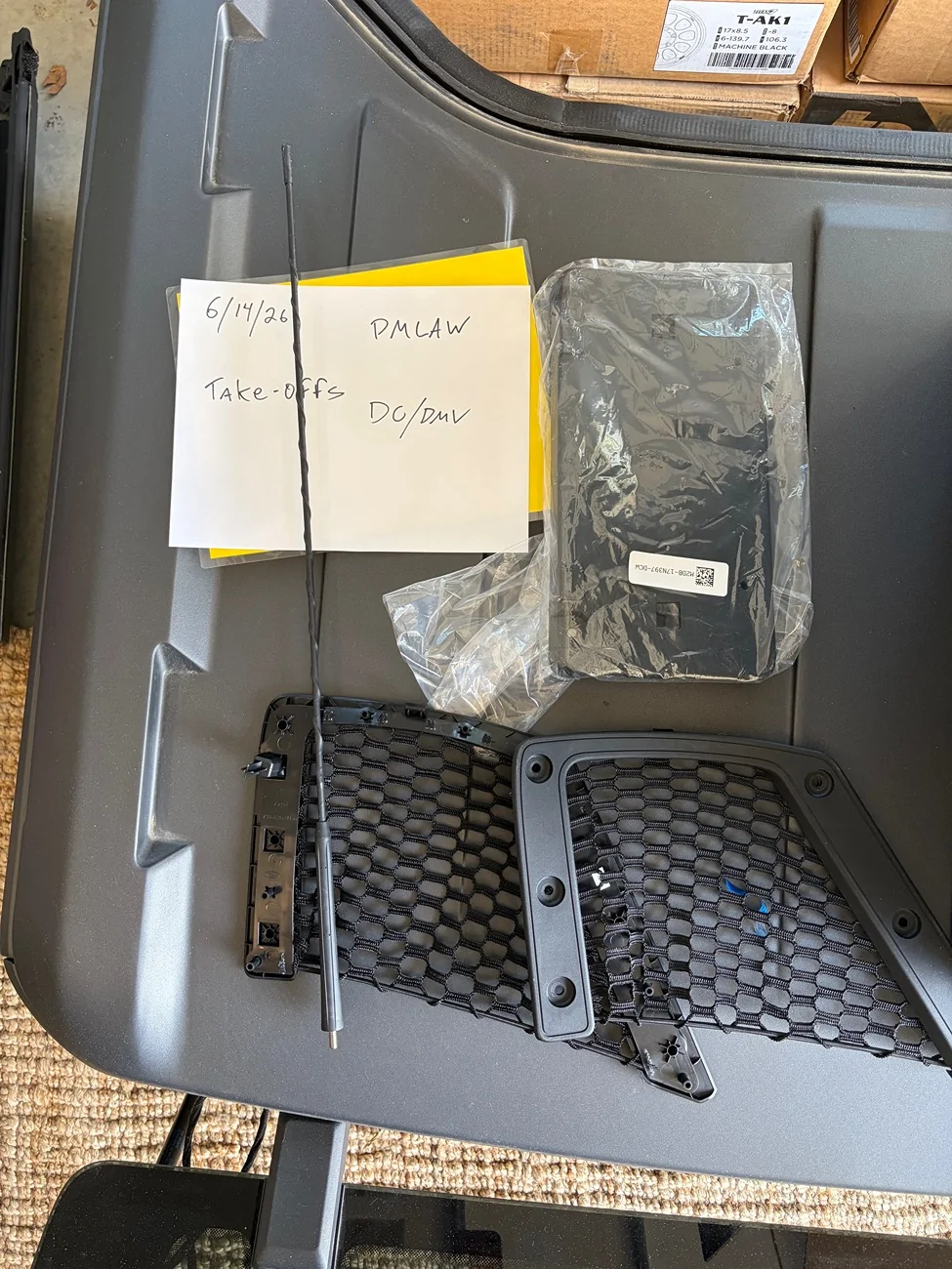 Ford Bronco OEM Intercooler, Intake, Exhaust, Rear Sway Bar & Front Skid Plate (8k Mile Takeoffs) - DC/DMV IMG_0948