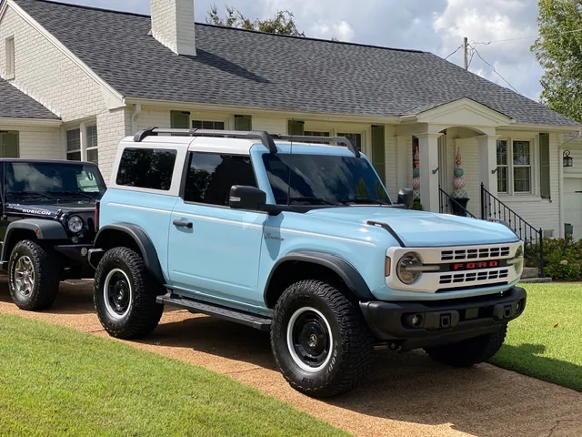 Ford Bronco New To Me 2024 Heritage Edition Limited In Peak Blue 1781712510024-lm