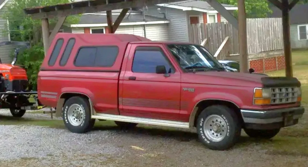 Ford Bronco Went with the polished look for wheels. 91 ranger
