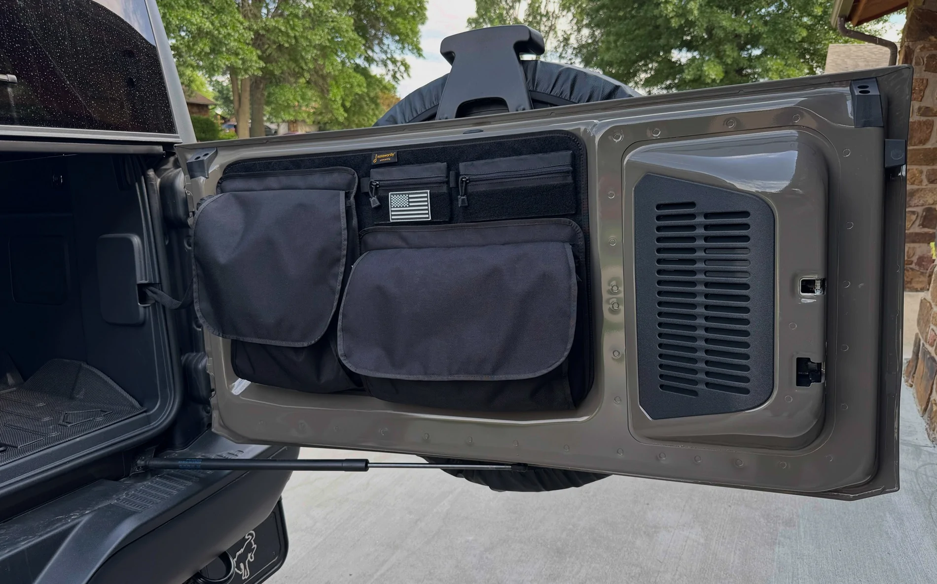 Ford Bronco Introducing noteworthy brand—swing gate storage that stands out Don