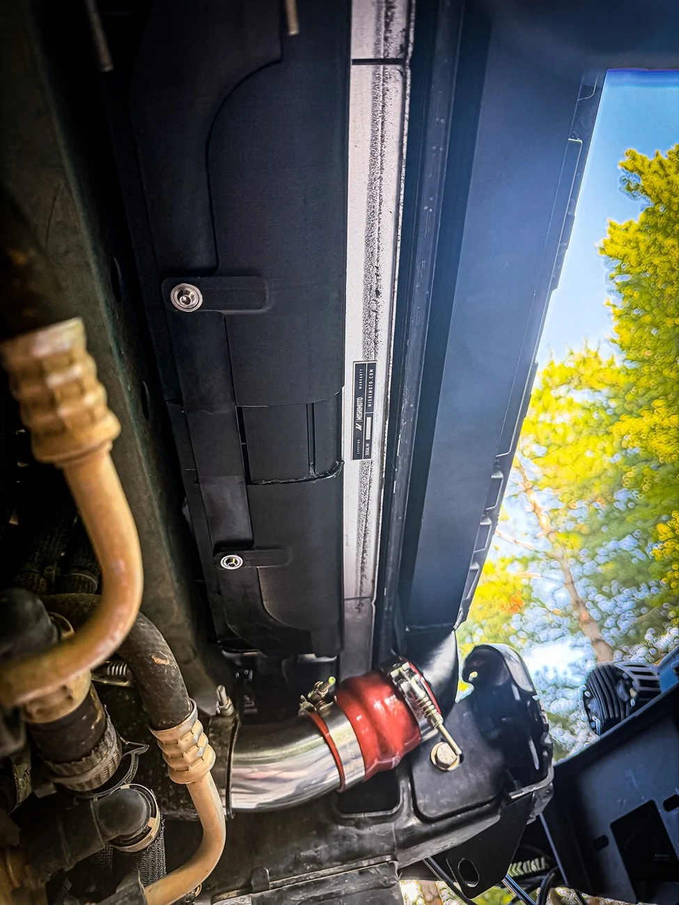 Ford Bronco CVF High Mount Intercooler install and testing IMG_6575