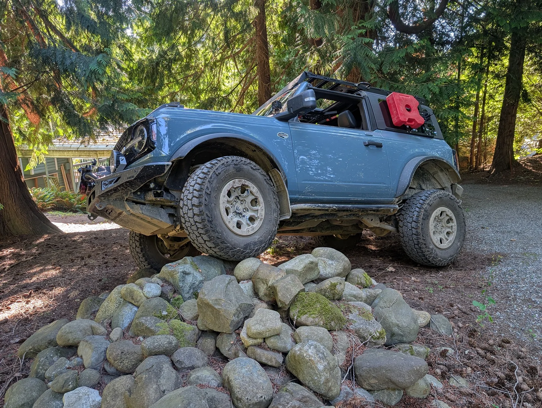 Ford Bronco NOW AVAILABLE: BOSS "Walker Link" Sway Bar Shock System - Great alternative to disconnects! PXL_20260620_011019267
