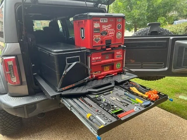 Ford Bronco Broaddict trail deck installed image1a