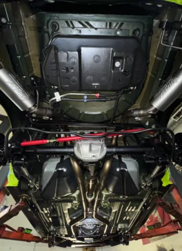 Ford Bronco Undercarriage minor rust preventive action Under_Treat2