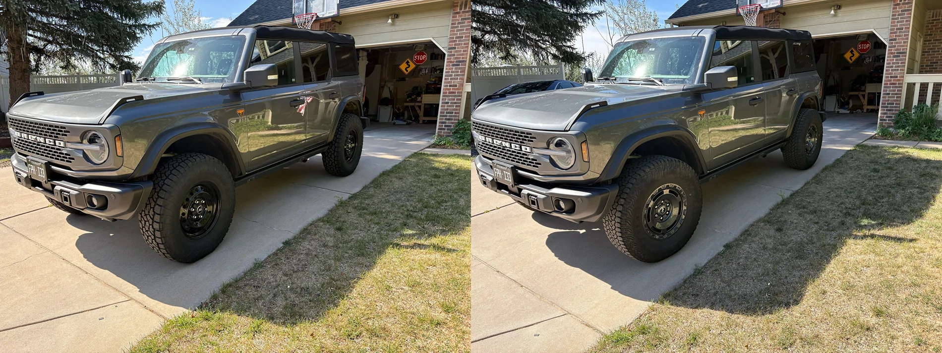 Ford Bronco In Depth Comparison: 35x11.5 Toyo AT3 vs Stock Territory RT Imag