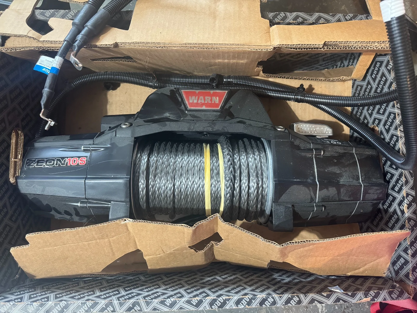 Ford Bronco Ford Performance Winch Kit warn