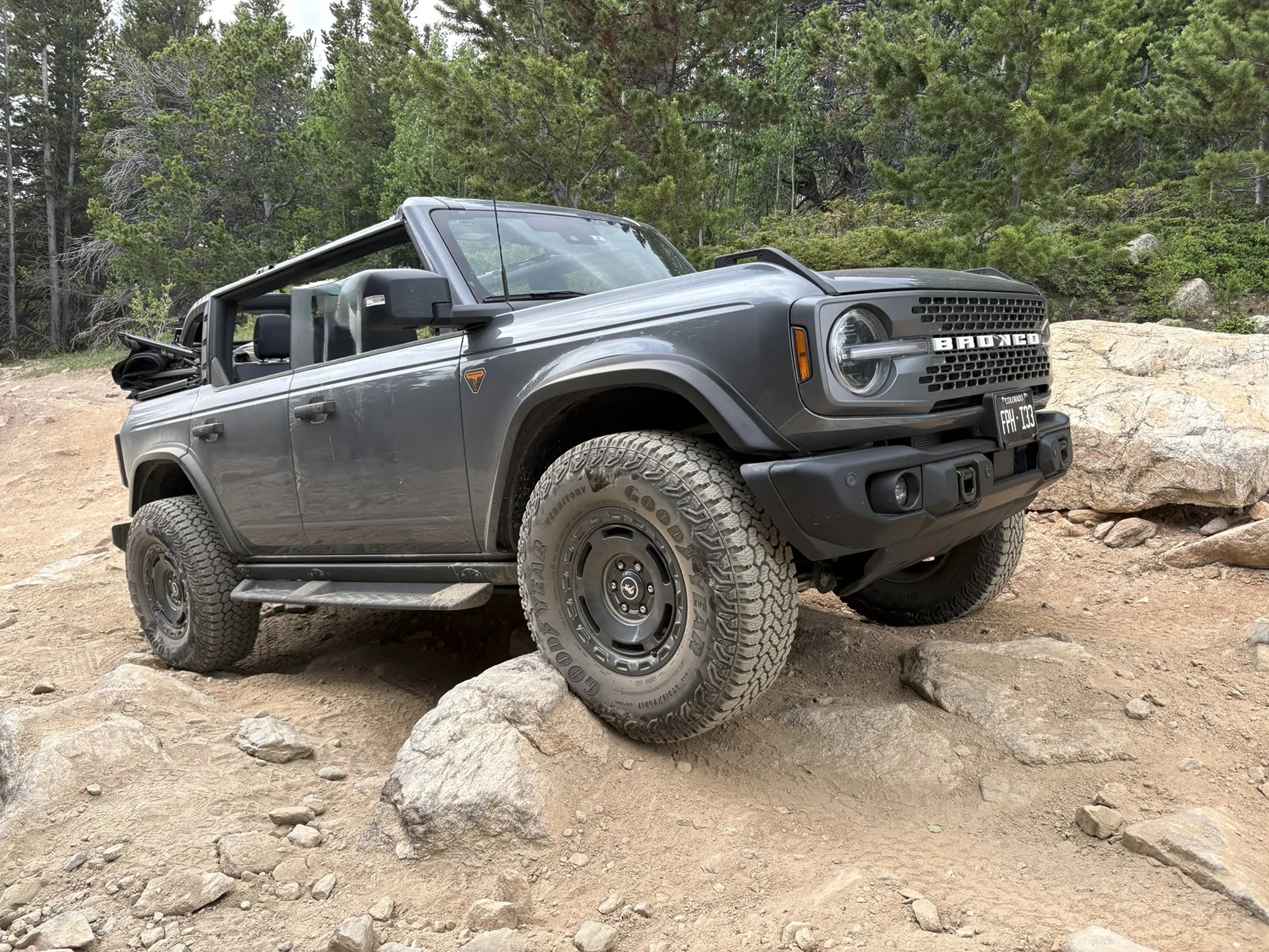Ford Bronco In Depth Comparison: 35x11.5 Toyo AT3 vs Stock Territory RT IMG_6896