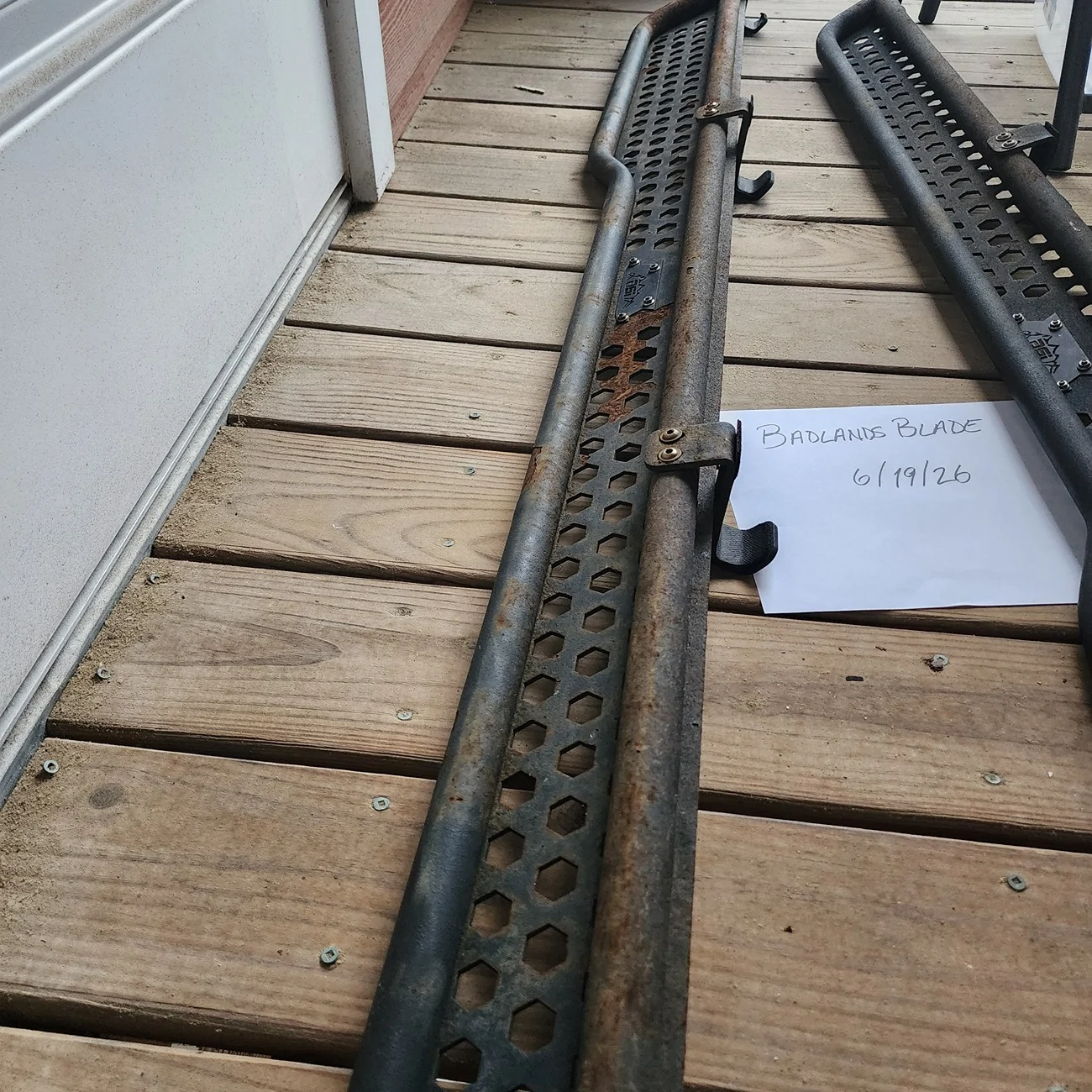 Ford Bronco WTS Diabolical Inc shelf & IAG side step 20260622_175142