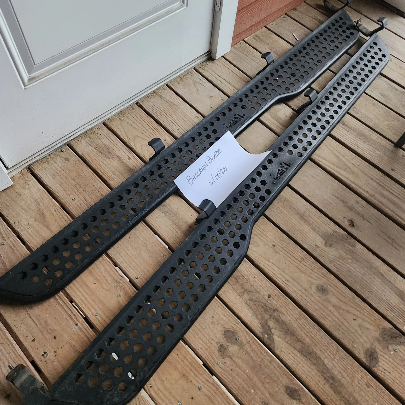 Ford Bronco WTS Diabolical Inc shelf & IAG side step 20260622_175036
