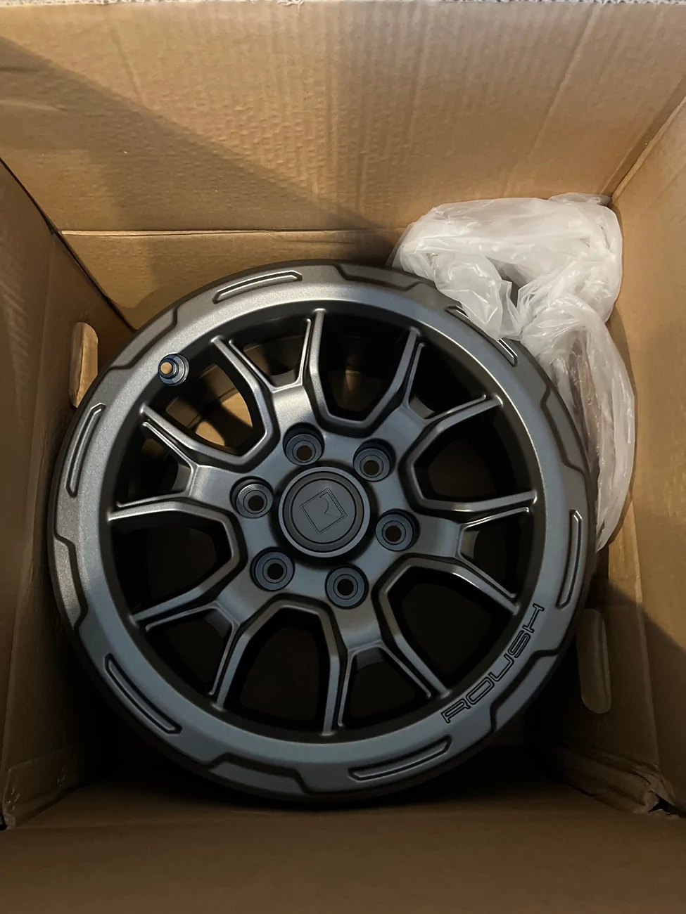 Ford Bronco NEW Roush 17” wheels on ‘26 Big Bend black diamond IMG_3493