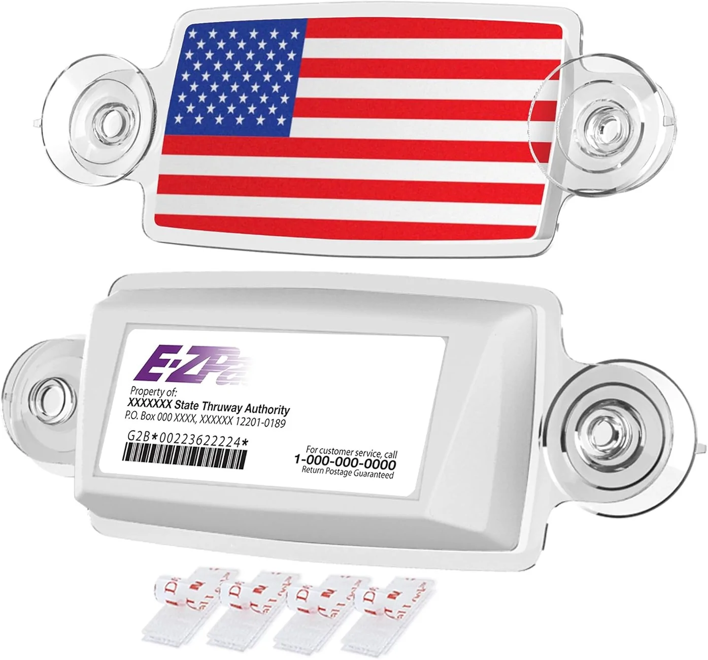 Ford Bronco American Flag: Lets see them! EZ Pass holder