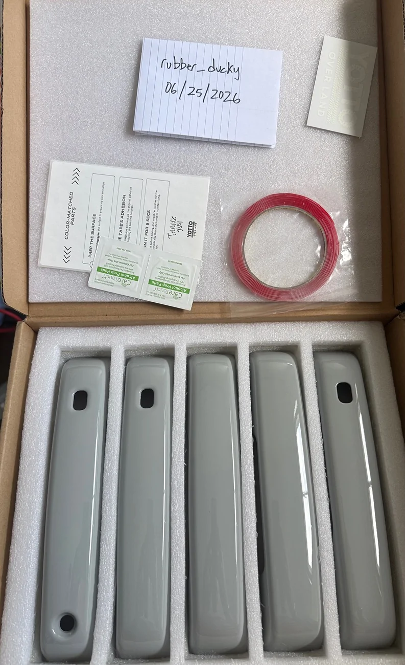 Ford Bronco Yotto overland door handle covers - avalanche IMG_7910