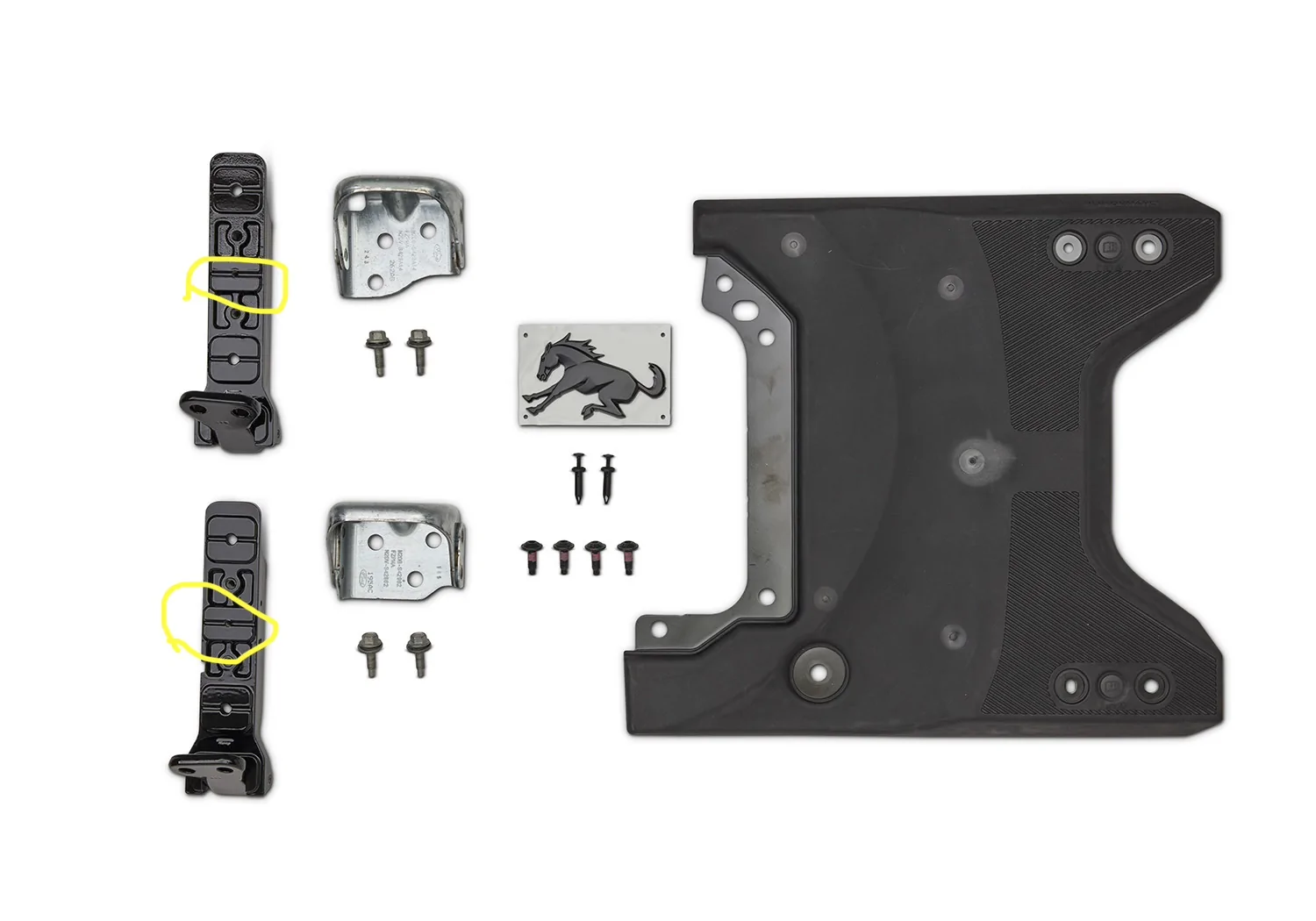 Ford Bronco Bronco Raptor tailgate mount for RotoPax or Jerry can - direct bolt to Raptor hinges or need an aftermarket molle frame? M-19007-BRS