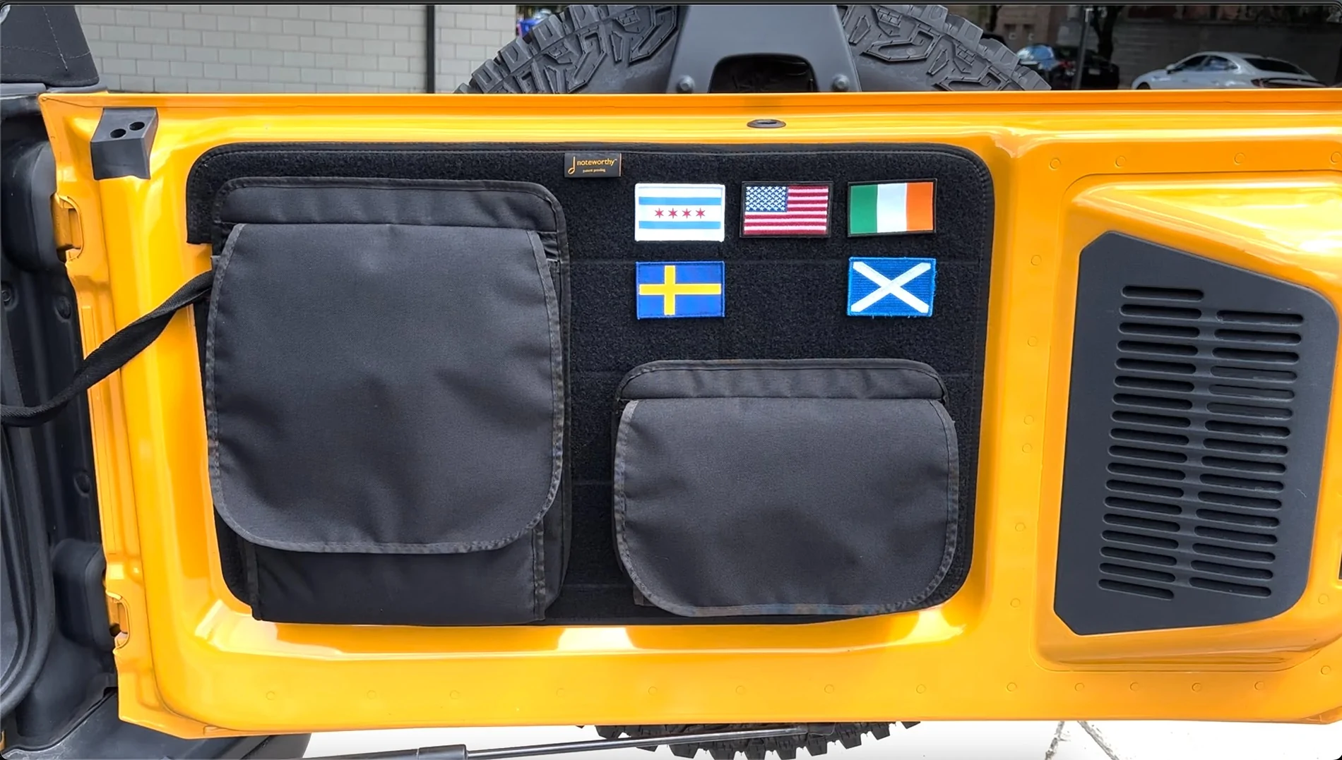 Ford Bronco Let's See your Molle Panel Setup and Storage Ideas 5 Patches