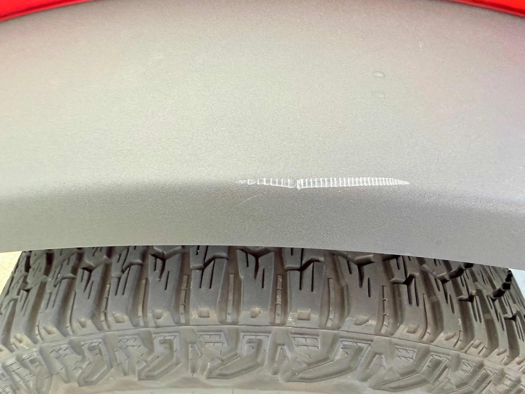 Ford Bronco Repair or replace front left fender? IMG_4151