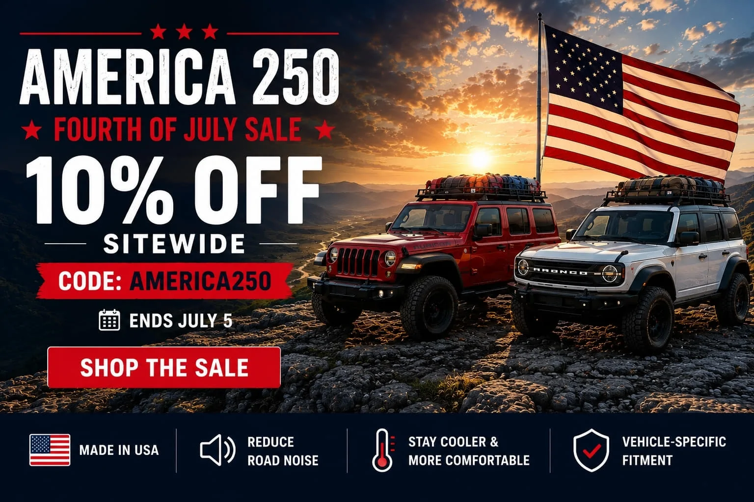 Ford Bronco 🚨 America 250 Fourth of July Sale is Here! 🚨 america-250-fourth-of-july-sale-email-hero